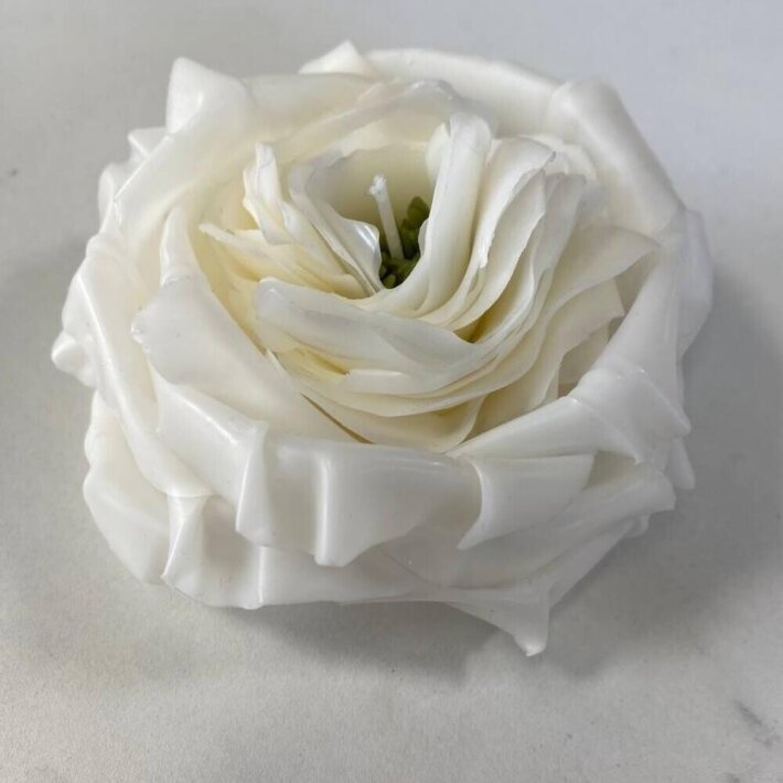 Свеча «Белый цветок»