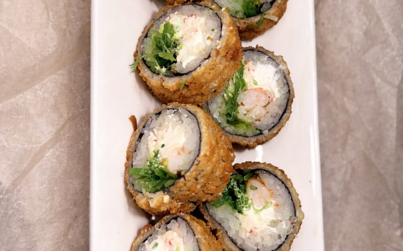 Ролл «Креветка темпура»