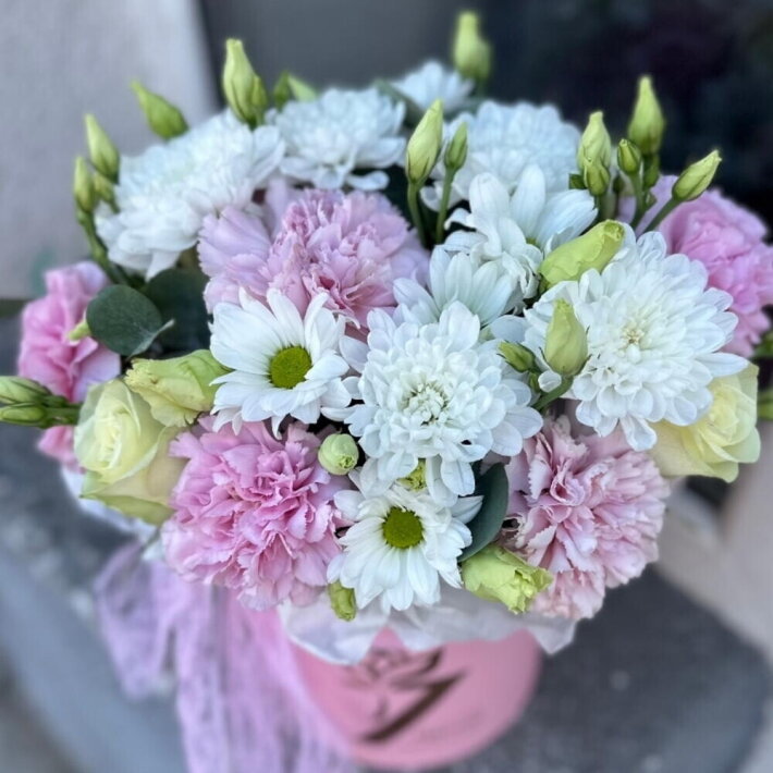 Цветы в коробке №6