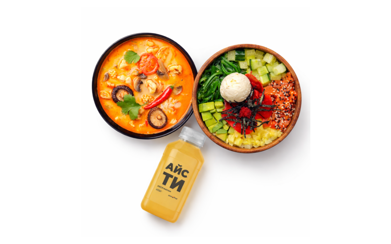 Поке комбо «Филадельфия и том ям»