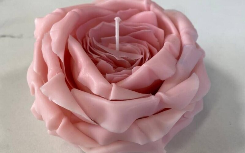 Свеча «цветок»