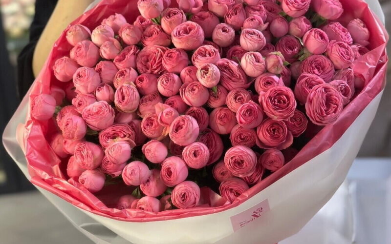 Букет «Роза пионовидная»