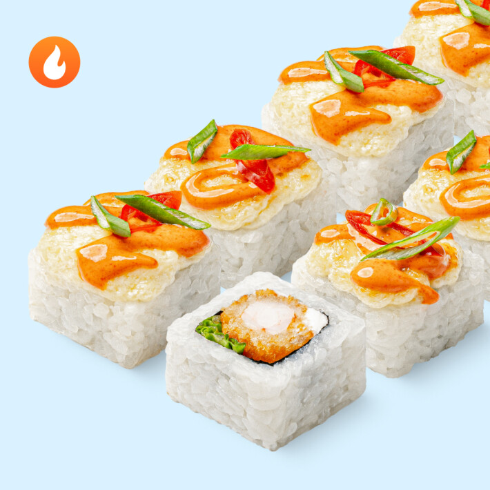 Запечённый эби спайс