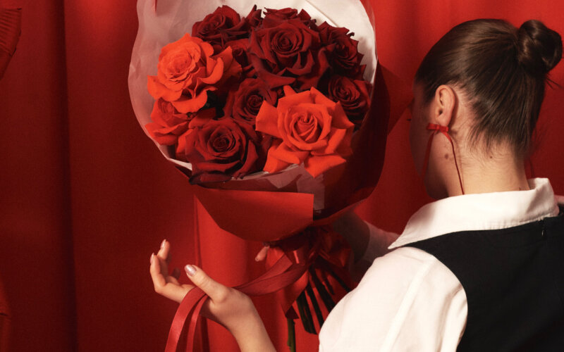 Моно из французских роз