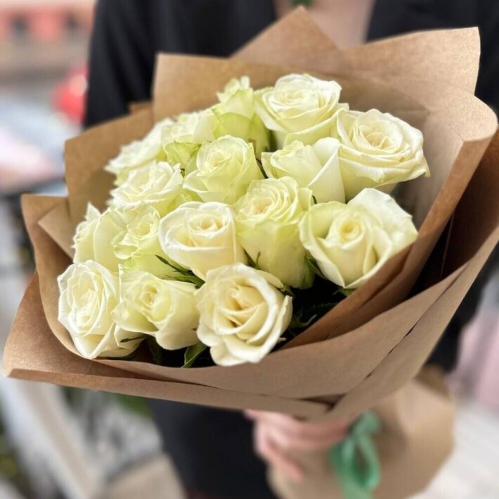 Букет «Белые розы»