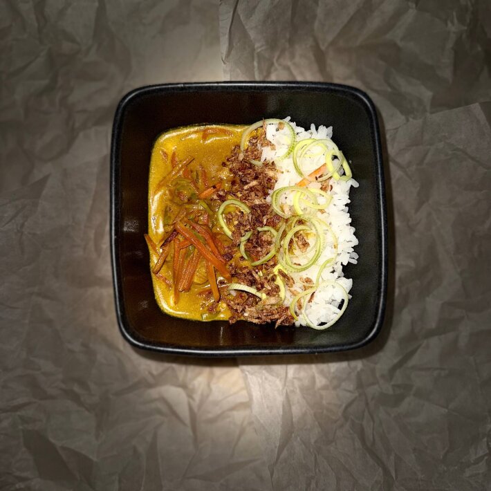 Рис «Карри с морепродуктами»