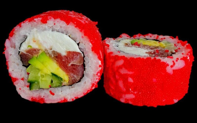 Ролл «Калифорния с тунцом»