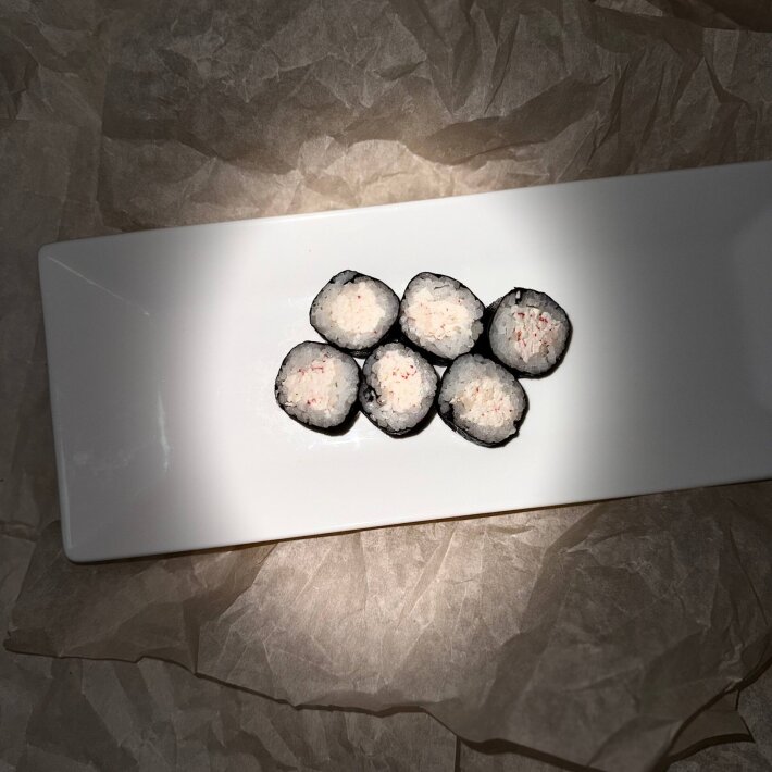 Мини ролл с крабом