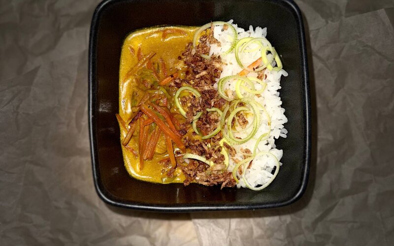 Рис «Карри с курицей»