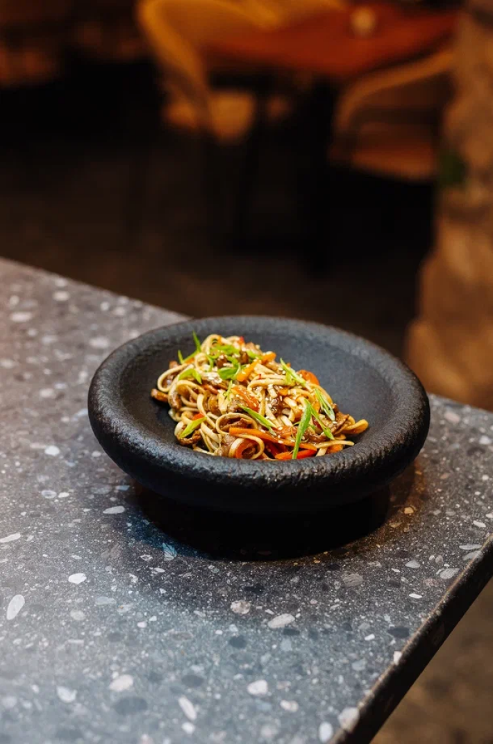 Лапша с говядиной