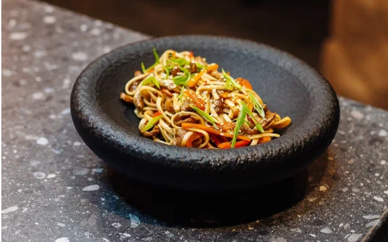 Лапша с говядиной