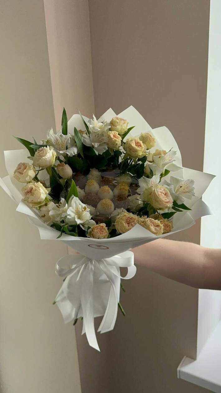 Букет с цветами