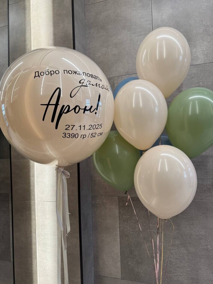 Сет шаров на выписку