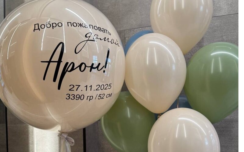 Сет шаров на выписку