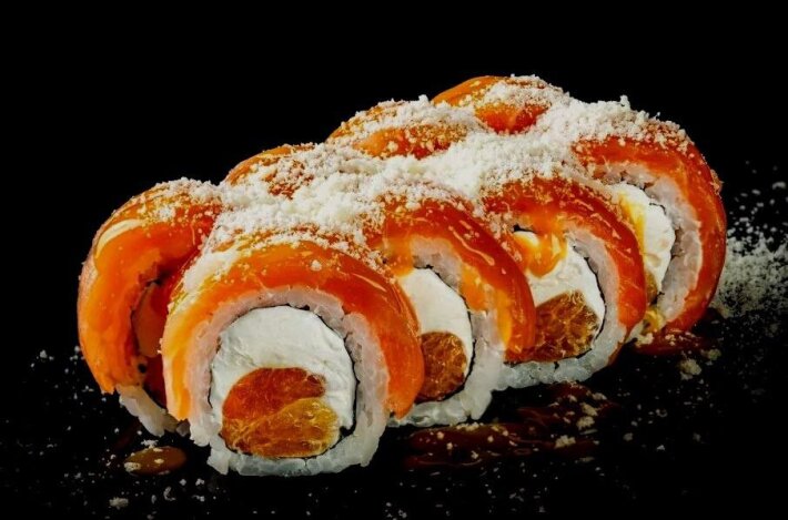 Ролл «Филадельфия апельсин»