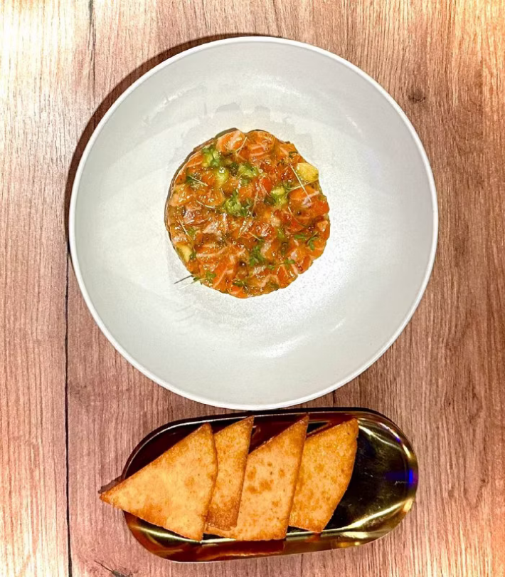 Тар-тар из форели