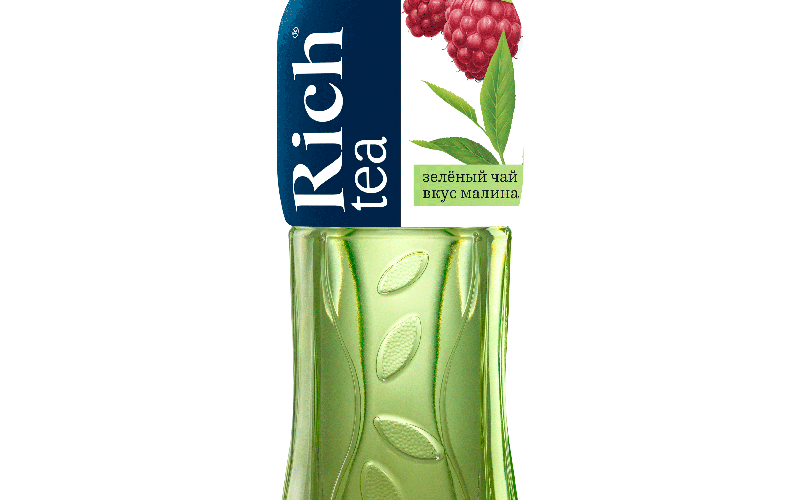 Холодный зелёный чай «Rich» со вкусом малины