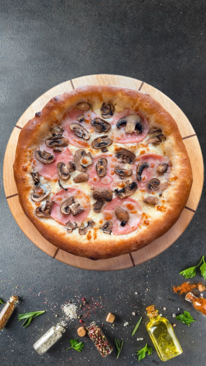 Ветчина грибы