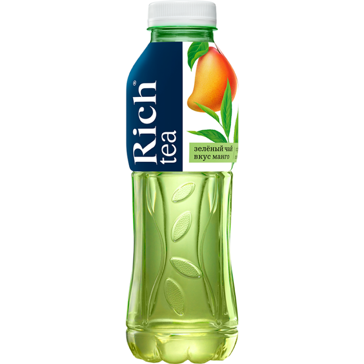 Холодный зелёный чай «Rich» со вкусом манго