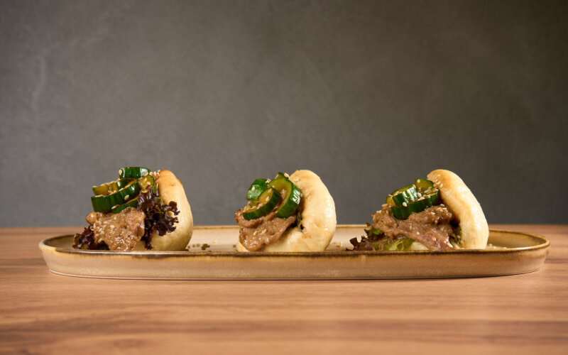 Бао-тако с уткой