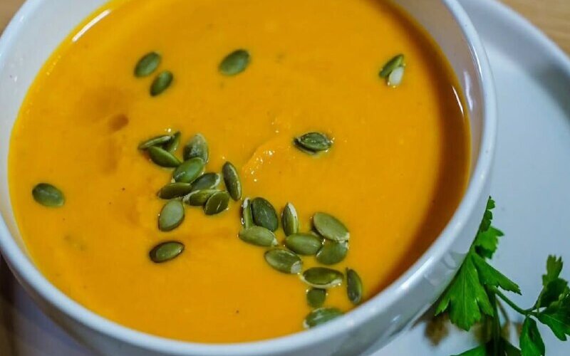 «Крем-суп» из тыквы