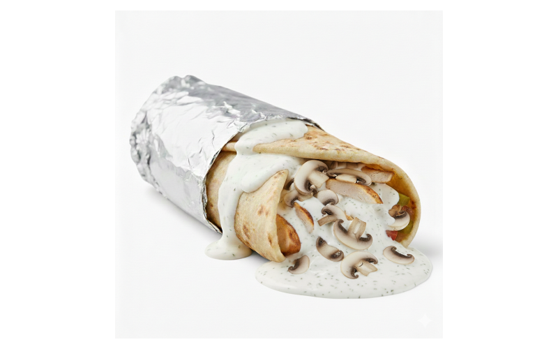 Ролл с грибами