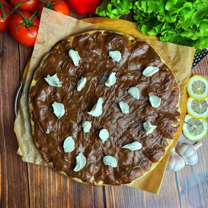 Пицца «Нутелла-маскарпоне»