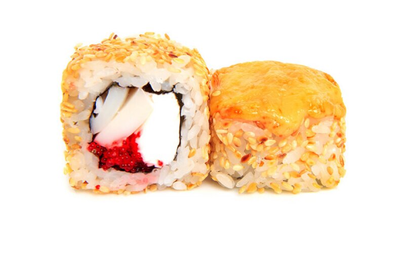 Запечённый ролл «Вегас»