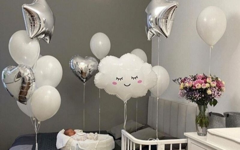 Сет шаров «Выписка из роддома»