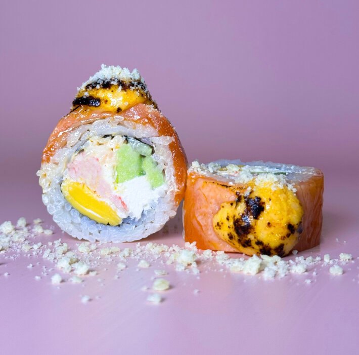 Ролл «Филадельфия 4 сыра»