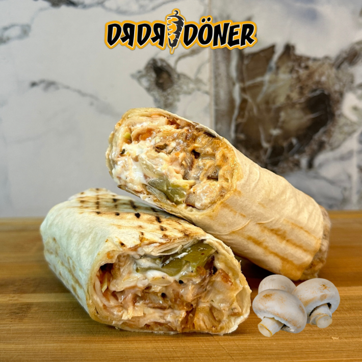 Шаурма «Грибная» с говядиной