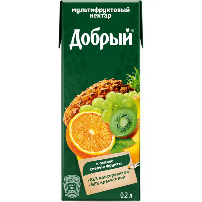 Нектар мультифруктовый «Добрый»
