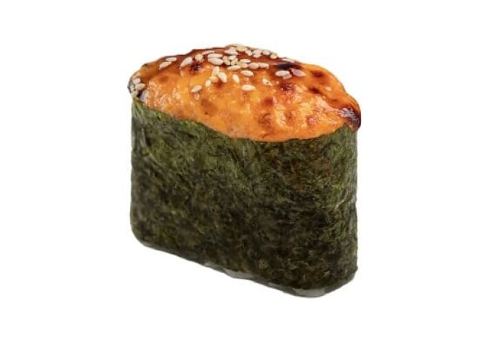 Гункан запеченный с креветкой