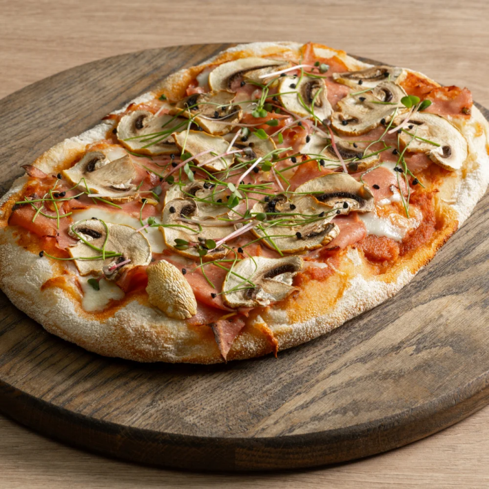 Пинса «Мортаделла и фунги»