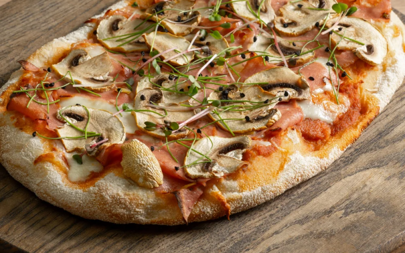 Пинса «Мортаделла и фунги»