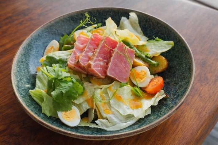 Салат «Нисуаз» с тунцом