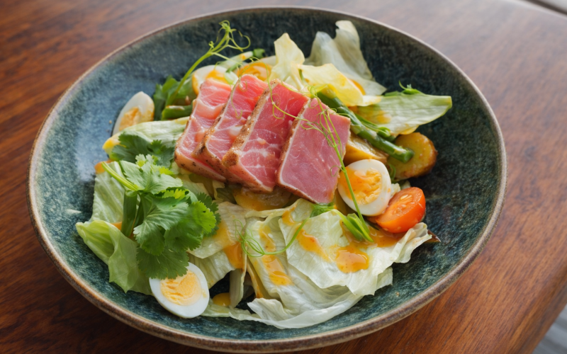 Салат «Нисуаз» с тунцом