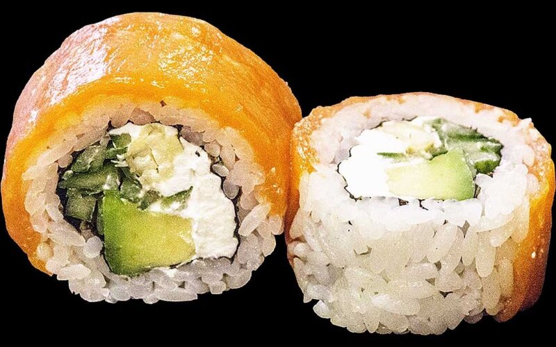 Ролл «Филадельфия с кешью»