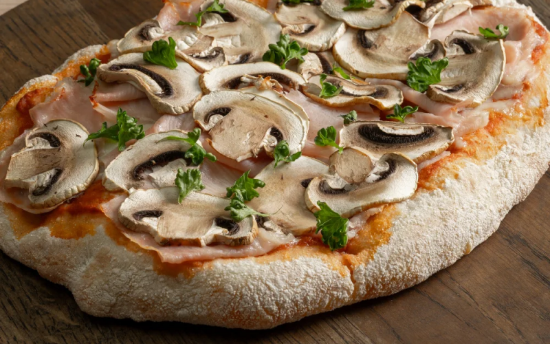 Пинса «Ветчина и грибы»