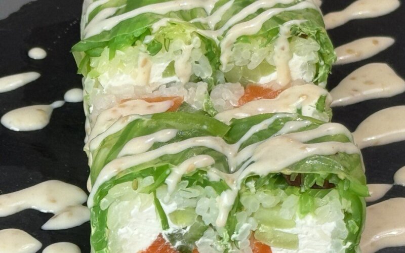 Ролл грин форель