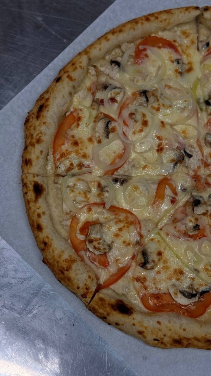 Пицца «Сливочная цыпа»