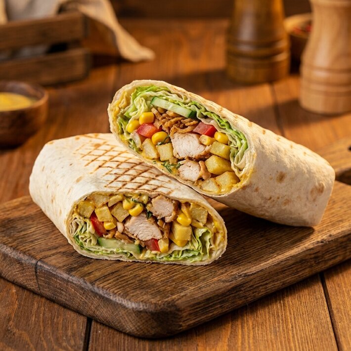 Шаурма «Горчичная от лиса»