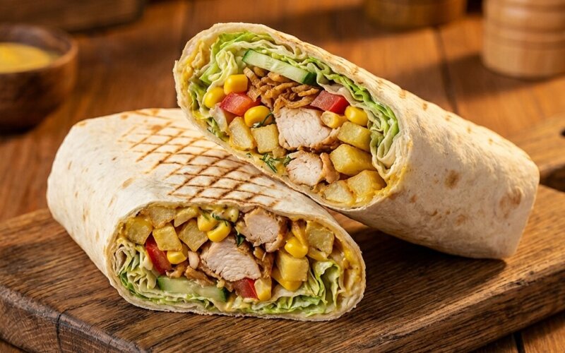 Шаурма «Горчичная от лиса»