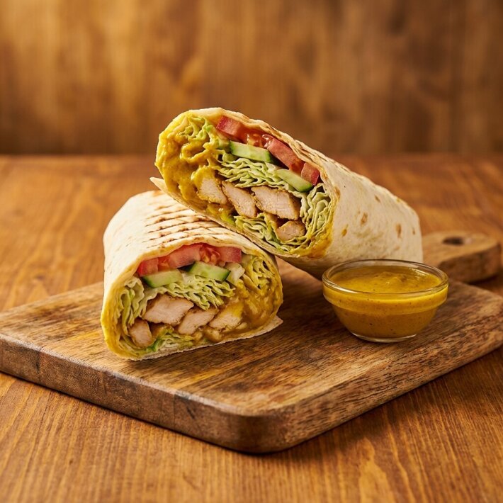 Шаурма «Карри от лиса»