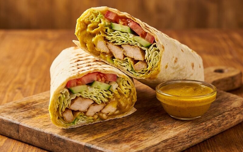 Шаурма «Карри от лиса»