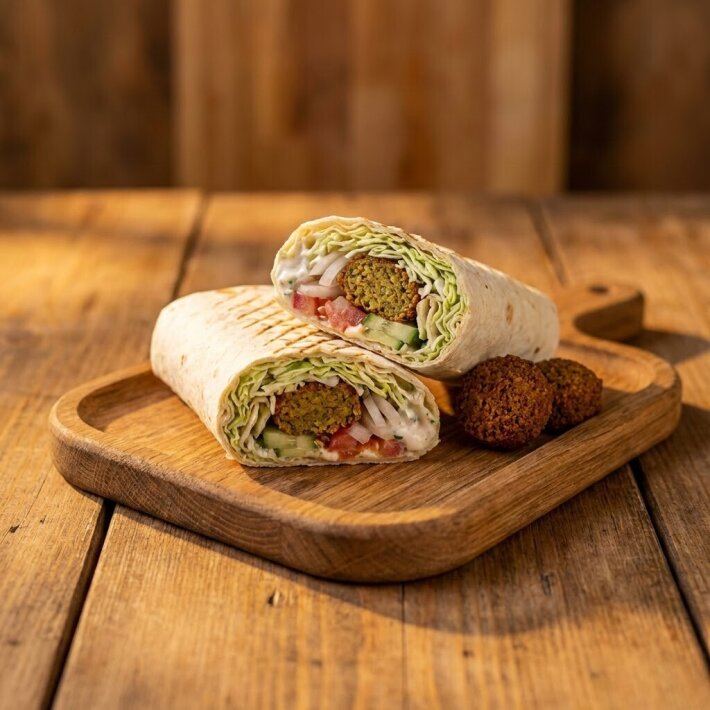 Шаурма «С фалафелем»