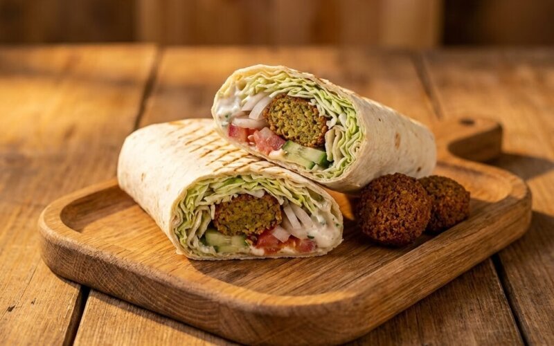 Шаурма «С фалафелем»