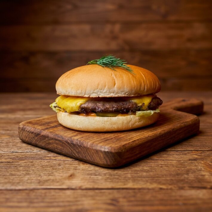 Чизбургер «С говядиной»