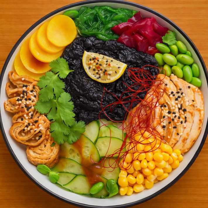 Поке с форелью