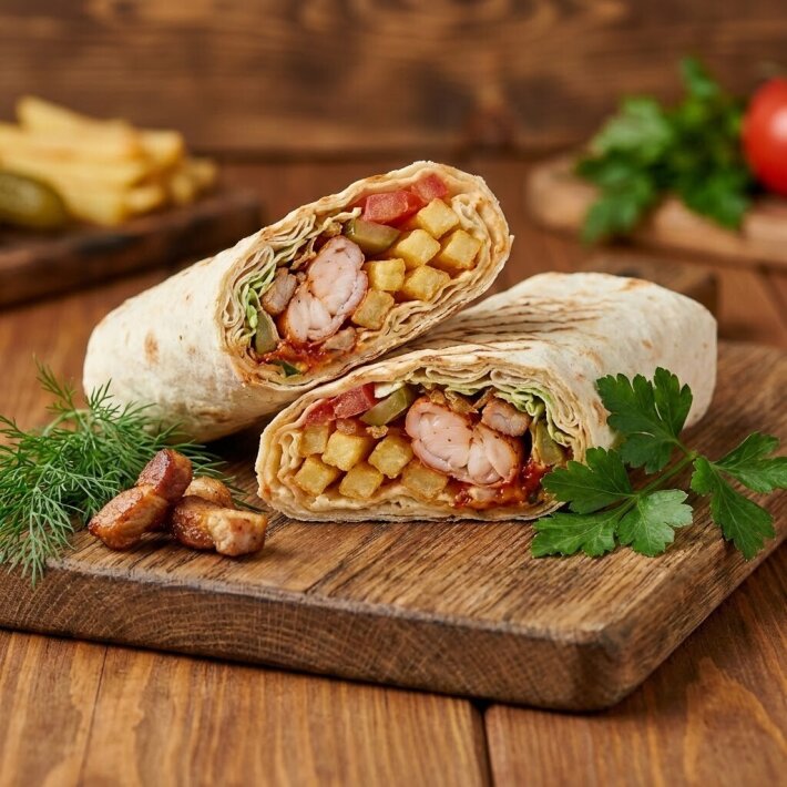 Шаурма «Со свининой»